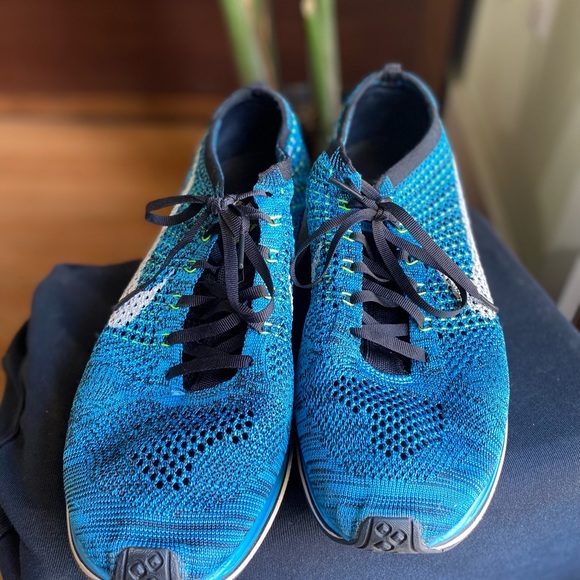Nike Shoes Nike Flyknit Racer Multicolor 206 Size 125 Rare
